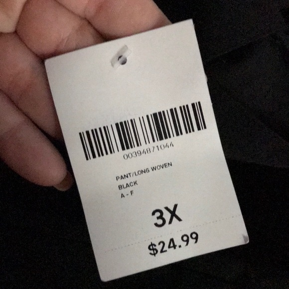 Forever 21 black dress pants size 3X Brand New - Picture 4 of 4
